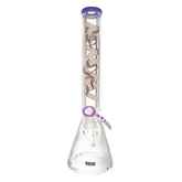 18" x 9mm octopus tentacle Specialty Slab Beaker Bong + octopus bowl